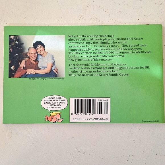 Heart of the Family Circus by Bil Keane (SUPER RARE) - Picture 2 of 2